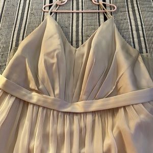 Vera Wang Size 18 bridesmaids dress. Champagne color